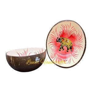 ชาม100% กะลามะพร้าวแบบใช้แล้วทิ้งโลโก้แบบกำหนดเอง - Product Image 4