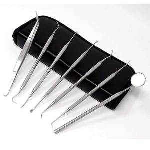 Kit de Cuidado Bucal Dental, Herramientas para Eliminar la Placa, Instrumentos Quirúrgicos para Dentistas, Uso Doméstico, Acero Inoxidable para Dientes - Product Image 4