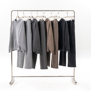OEMODM Sweat à capuche pour homme 100% Coton, Hiver, Couleur unie, Broderie de logo personnalisée, Décontracté, Coupe classique, Poche en polaire, Respirant - Product Image 2