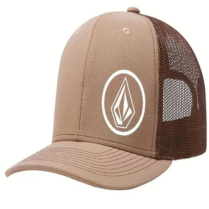 Gorra de Camionero Deportiva Unisex de Algodón Lavado de Color Sólido con Logotipo Personalizado al por Mayor, Gorra de Béisbol Bordada - Product Image 1