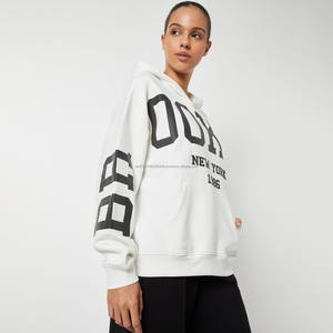 Sudaderas con Capucha Largas y Transpirables para Mujer, con Logotipo Personalizado Fit2Fight, Ligeras, Ecológicas, Talla Grande, Venta al Por Mayor OEM, Ropa de Moda - Product Image 1