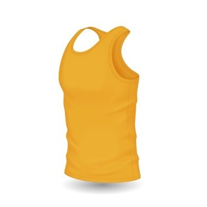 Hot Sale <b>Men's</b> Gym Sleeveless Tank Top Breathable Muscle Fit Stringer Blank T-<b>shirt</b> for Workout & Fitness Multicolour - Product Image 4