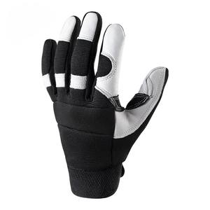 Gants antidérapants en polyester avec logo personnalisé pour la réparation automobile Entretien mécanique durable avec paume en silicone caractéristique anti-coupure - Product Image 4