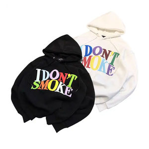 2025 New 100% Cotton Premium Heavyweight Puff Printed Men's Winter <b>Hoodie</b>-Breathable Street Wear <b>hoodie</b> with Pocket OEM - Product Image 6