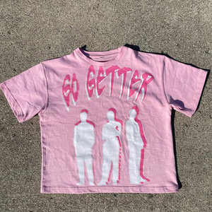 เสื้อยืดแขนสั้นทรงโอเวอร์ไซส์สไตล์สตรีทสำหรับผู้ชาย ออกแบบเองได้ ผลิตจากผ้าฝ้าย 100% พิมพ์ลายสกรีน ระบายอากาศได้ดี เป็นมิตรต่อสิ่งแวดล้อม แห้งเร็ว - Product Image 2