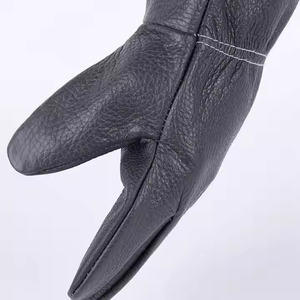 2025 Los fabricantes suministran guantes de conductor ligeros de cuero de vaca de uso diario Guantes de soldadura de cuero de dos capas - Product Image 6