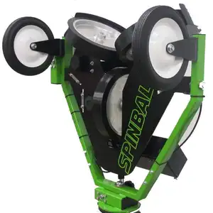Gratis pengiriman untuk Spinball 3 roda XL bisbol mesin pelempar