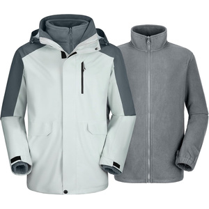 Chaqueta de esquí personalizada OEM para prendas de vestir exteriores impermeables de invierno con tela transpirable y opciones de impresión de logotipo de etiqueta privada - Product Image 1