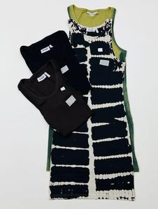 Igital-ropa informal de verano y primavera para mujer, prenda sexy ceñida con diseño de teñido anudado, sin mangas - Product Image 6