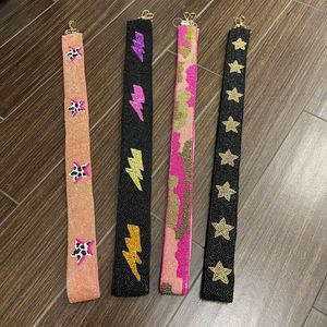 Bolso personalizable estilo INS para mujer, guitarra de moda, Correa desmontable con cuentas de semillas, cadena de plástico acrílico de lujo, lindo Animal de dibujos animados - Product Image 1