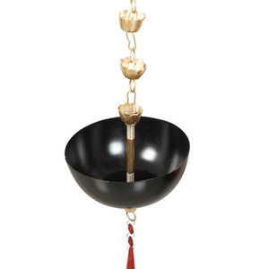 Cuenco Urli colgante Ideal para ceremonias festivas y religiosas Exquisito cuenco Urli Un símbolo de serenidad y prosperidad - Product Image 3