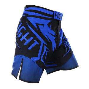 MMA กางเกงขาสั้นสำหรับผู้ชายกางเกงมวยขาสั้น MMA ทรงสลิมฟิตมีสไตล์ใส่สบาย - Product Image 3