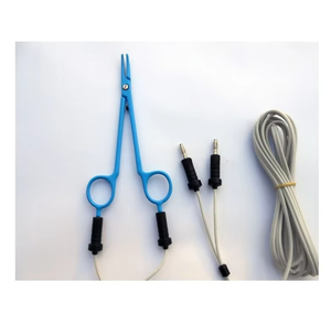 Pinza Selladora de Vasos Arteriales Bipolar Antiadherente Azul Eléctrico de Acero Inoxidable para Coagulación, Instrumento Quirúrgico Certificado CE - Product Image 3