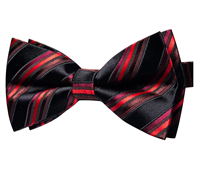 En gros, Nœuds papillon personnalisés pour mariage, formels, unis, en polyester et soie, faits main, réglables, respirants et à séchage rapide