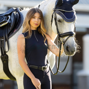 ผ้าคลุมหน้าลายม้าระบายอากาศได้ดีสไตล์โครเชต์ระบายอากาศได้ดีน้ำหนักเบา - Product Image 2