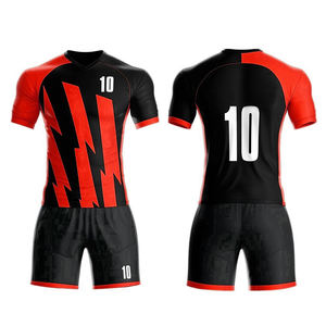 Uniforme de football à manches courtes Offre Spéciale de haute qualité pour hommes garçons vêtements de football Sublimation imprimé Offre Spéciale de football court - Product Image 5
