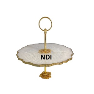 Metal <b>Cake</b> Stand Multi Functional Metal Luxury Design Fruit <b>Cake</b> Serving Stand Shiny Finishing Decorative <b>Cake</b> <b>Server</b> Stand - Product Image 2