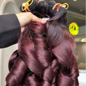 Super doble dibujado Remy vietnamita pelo humano hinchable encaje frontal peluca longitud corta 400g 10 "HD encaje Invisible look - Product Image 1