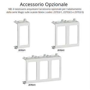 BTicino 5055/1 magico bianco doppio pulsante assiale serie Smart tapparelle e persiane - Product Image 4