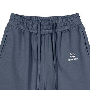 Vente chaude Style Haute Qualité Surdimensionné Français Terry Coton Blanc Shorts pour Hommes Tricoté Cordon Polaire Shorts Hommes - Product Image 2