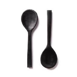 Best Design Disposable Resin Swirl Pattern Flatware Set for Family Dinners Parties House Use Elegant Salad Server Serving Tools - Product Image 4