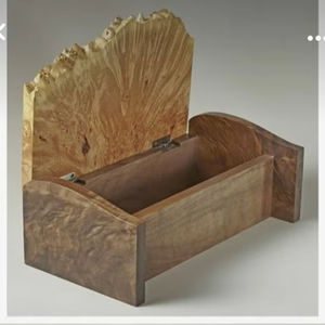 Caja de madera de mango multiusos con tapa de madera Contenedor de almacenamiento de madera hecho a mano Cocina al por mayor - Product Image 1