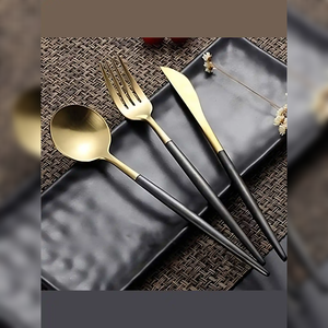 Cubiertos metálicos personalizables de calidad superior con diseños elegantes sostenibles y para uso en cocina y hogar - Product Image 3