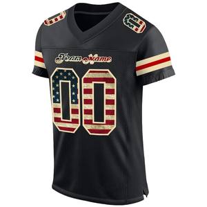 Camisetas de Fútbol Americano para Hombre Adulto, 100% Poliéster, Secado Rápido, Transpirable, Bordado Personalizado con Nombre de Equipo, Corte Automatizado - Product Image 2