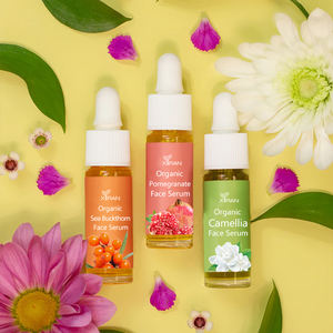 Suero facial vegano natural de etiqueta privada con ingredientes de espino amarillo <span class=keywords><strong>Granada</strong></span> Camelia suero facial para rejuvenecimiento de la piel - Product Image 2