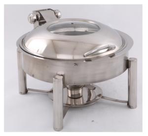 ชามสเตนเลสชุบทองแดงแบบคลาสสิกสำหรับโรงแรมพร้อมขาตั้งสำหรับงานแต่งงานและโรงแรมอุปกรณ์รับประทานอาหารในราคาขายส่ง - Product Image 2