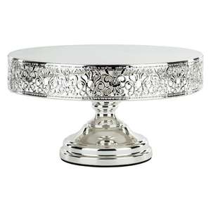 Présentoir à gâteaux élégant en aluminium avec un design minimaliste pour les mariages et les fêtes contemporains avec une finition de qualité supérieure - Product Image 1