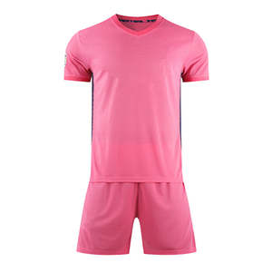 Nuevo 2024 Uniforme de fútbol para hombres al por mayor Tela de alta calidad Servicio OEM Uniformes duraderos Uniforme de fútbol - Product Image 1