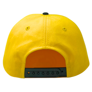 Venta al por mayor 5 paneles bordados Snapback Botón de ala personalizada ojal hebilla de un solo pecho para hombres mujeres todas las edades sombrero de Sol para caminar - Product Image 3