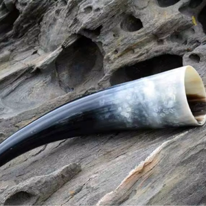 Fabricant et exportateur de tasse de corne de boeuf de buffle à vendre et fabriqué avec une corne à boire de haute qualité - Product Image 1