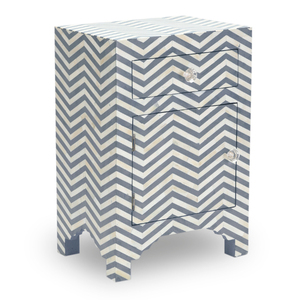 โต๊ะข้างเตียงทำด้วยมือสไตล์โมเดิร์นไม่ซ้ำใครฝังกระดูกเฟอร์นิเจอร์ซูเปอร์มาร์เก็ตของโรงแรมล่าสุดสำหรับห้องนอนห้องนั่งเล่นตกแต่งบ้านด้วยกระจก - Product Image 5