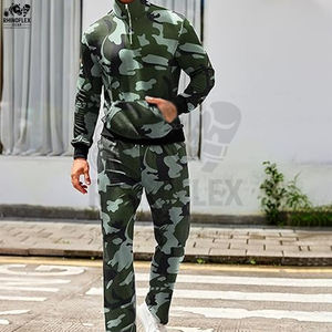 Nuevo Chándal de Camuflaje para Venta al por Mayor, Diseño 100% Algodón, Impresión de Logotipo Personalizado - Product Image 4