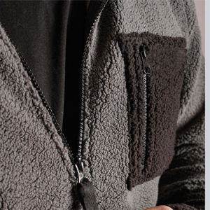 Nouvelle arrivée de veste polaire chaude pour l'hiver conception OEM veste polaire entièrement personnalisée veste d'hiver - Product Image 4