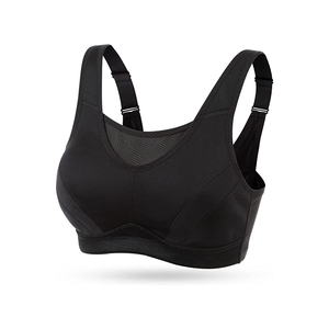 เสื้อชั้นในกีฬาโยคะสำหรับผู้หญิงคุณภาพสูง ระบายอากาศได้ดี ทันสมัย ป้องกันแบคทีเรีย เป็นมิตรกับสิ่งแวดล้อม รองรับระดับปานกลาง แห้งเร็ว แผ่นรองถอดออกได้ - Product Image 2