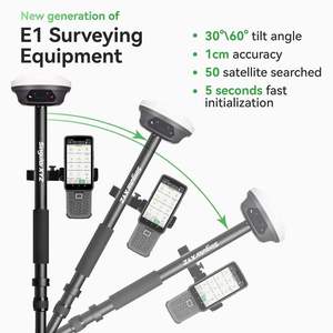 Equipo de Topografía GNSS RTK Singular E1 ORIGINAL, Receptor GPS, IMU, Rover, Base, Colector Portátil, Sistema de Navegación, Garantía de 3 Años - Product Image 3