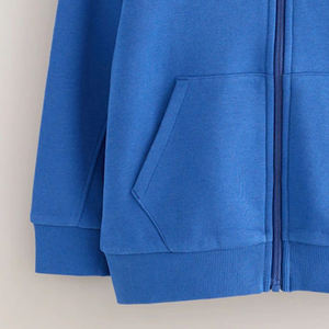 Sweat-shirts unisexe de haute qualité pour garçons, avec poches latérales, fermeture éclair, manches longues et capuche, pour les acheteurs en gros. - Product Image 3