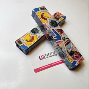 Handmade Custom Cardboard <b>Boxes</b> with Art Paper Smooth Packaging Custom Color Logo for Personal Care Instruments Eyelash Tweezers - Product Image 3