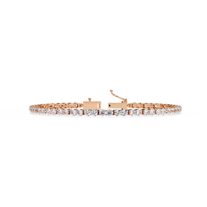 Bracelet en or 18 carats avec diamants de laboratoire, élégant et éblouissant - Product Image 5