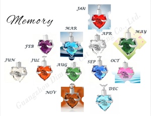 Pendentif urne funéraire triangulaire <span class=keywords><strong>de</strong></span> luxe moderne en acier inoxydable et verre, étanche et écologique, pour cendres d'animaux <span class=keywords><strong>de</strong></span> compagnie, avec fonction parfum - Product Image 5