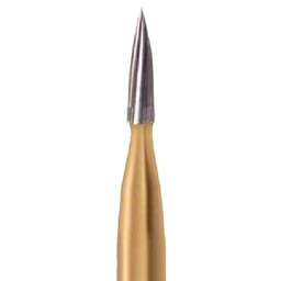 DynaCut FG # Fresa Dental de Fricción Plateada 7901 y Accesorios, Forma de Aguja, 0.9mm de Diámetro, Fresa T&F de 12 Cuchillas, 100/Paquete - Product Image 1