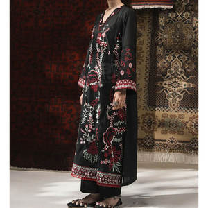 Ensemble complet de shalwar kameez pakistanais 2026, prêt à porter, shalwar kameez pakistanais pour femmes - Product Image 3