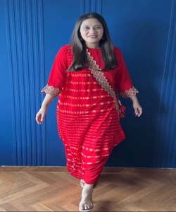 Estilo indio pakistaní Salwar kameez listo para damas traje de algodón cosido vestidos de mujer elegantes - Product Image 4