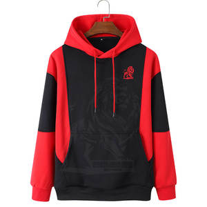 2025 nueva moda ropa de hombre sudaderas con capucha de talla grande algodón estilo Casual mejor venta sudaderas con capucha de mezcla de algodón - Product Image 1