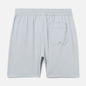 Custom Men's Surf Boardshorts Eco-Friendly Printed <b>Canvas</b> Knitted Mid Drawstring 100% Polyester 4-Way Stretch <b>Beach</b> Recycled - Product Image 4