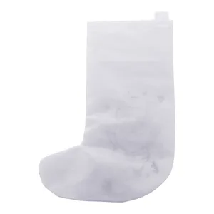 Chaussettes de Noël écologiques Julfar en RPET, chaussettes cadeaux pour gadgets, chaussettes durables pour décorations de fêtes - Product Image 5