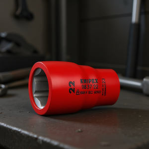 Knipex -3/8'' Hexagon <b>Socket</b> with Internal Square Drive for Hex <b>Screws</b> High Quality Hex Keys Product - Product Image 3